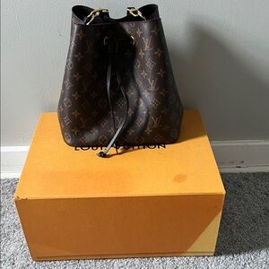 Louis Vuitton Dark Brown Monogram Shoulder Bag